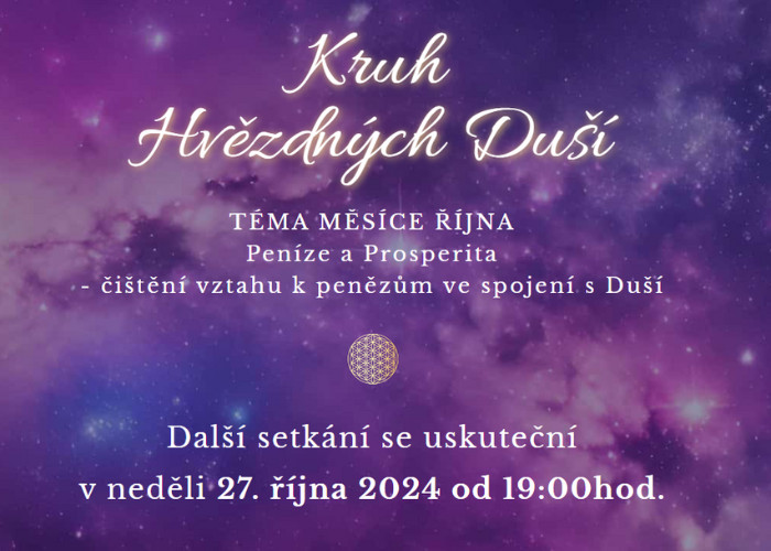 Kruh Hvězdných Duší říjen 2024