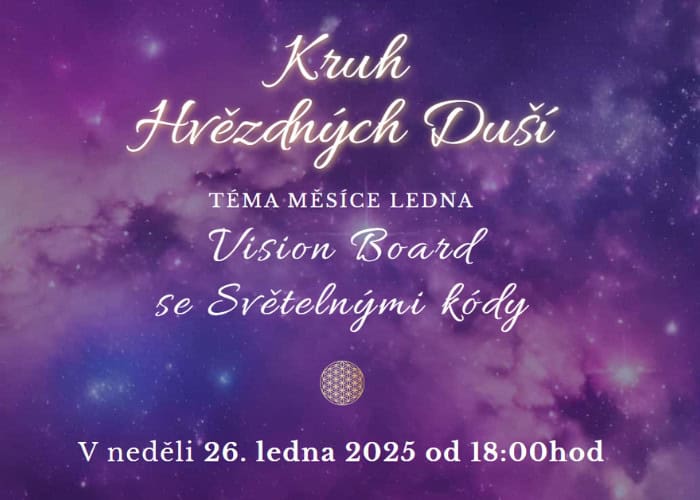 KRUH HVĚZDNÝCH DUŠÍ leden 2025