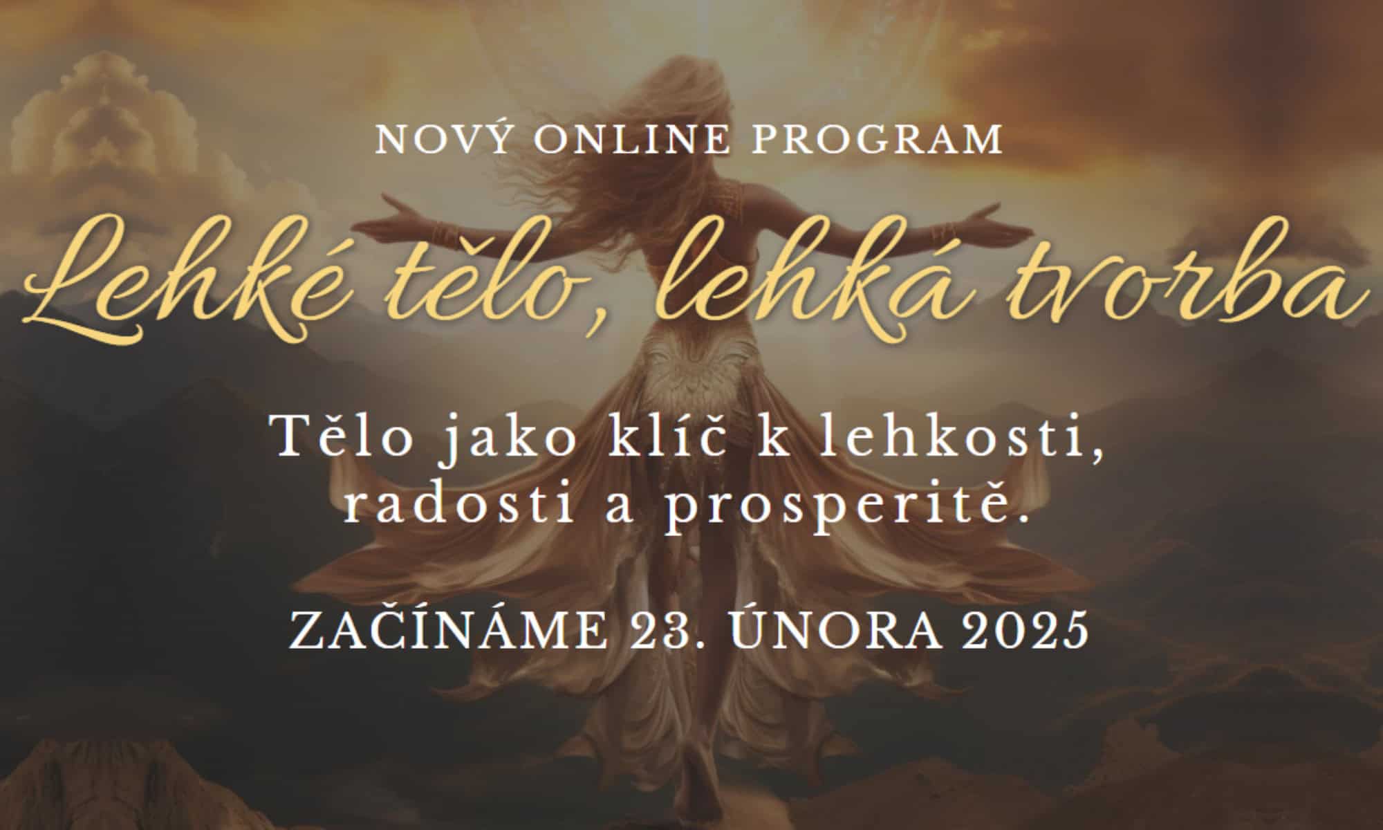online kurz Lehké tělo, lehká tvorba