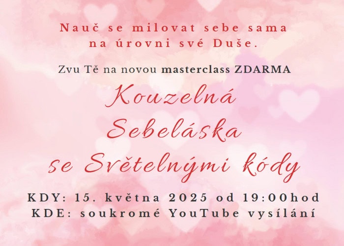 masterclass Kouzelná sebeláska